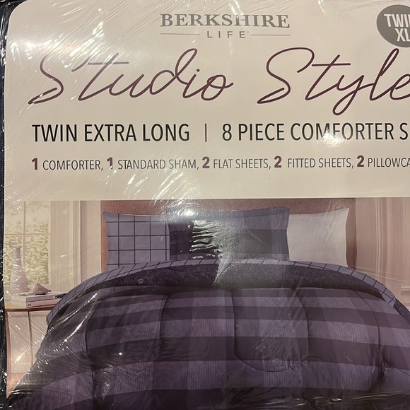 Berkshire Life Twin XL Comforter Set New with Tags - Picture 2 of 6